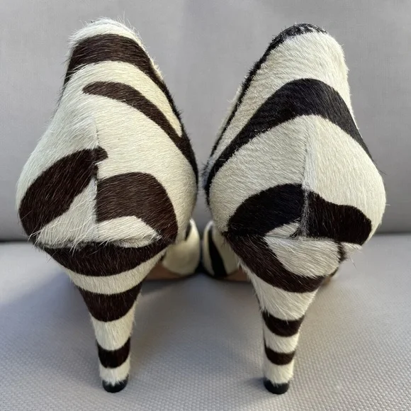 Loeffler Randall pari hair calf dress pumps - Picture 3 of 7